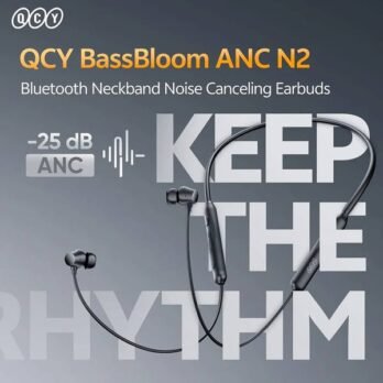 QCY BassBloom ANC N2 In-ear Neckband Headphones